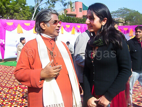 Chetna Sehgal with Pt. Debu Chaudhuri