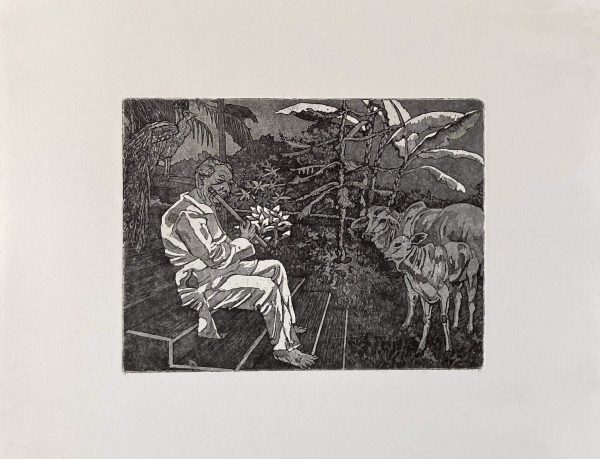 Hand made etching 1
